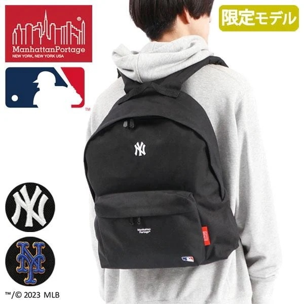 日本正規品 Alleycat Big Apple Backpack MLB METS YANKEES B4 A4 通学 軽い 限定 MP1211MLB