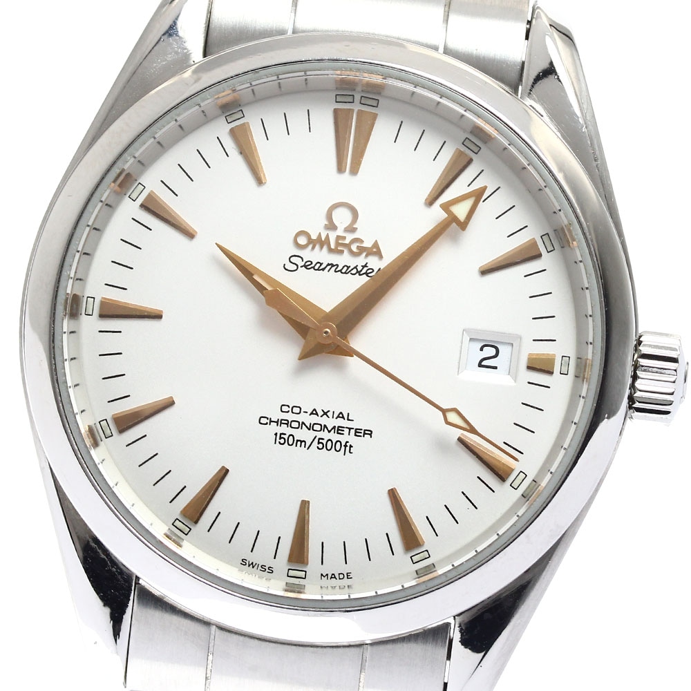 オメガ OMEGA 2503.34 シーマスター アクアテラ コーアクシャル デイト 自動巻き メンズ _902105【中古】 180,100円