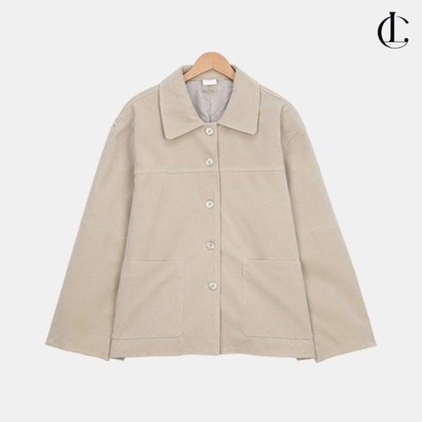 女性 春の変わり目 アウター スエード シャツ チョア オーバーサイズ ボックス ジャケット LBAU002