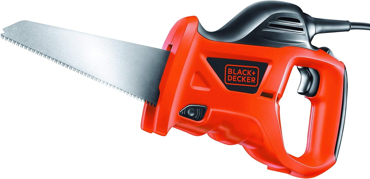 ブラックアンドデッカー(BLACK+DECKER) コード式 ノコギリ DIY 電動工具 切断工具 木工 金工 切断 軽量 コンパクト 400W KS8880ECN