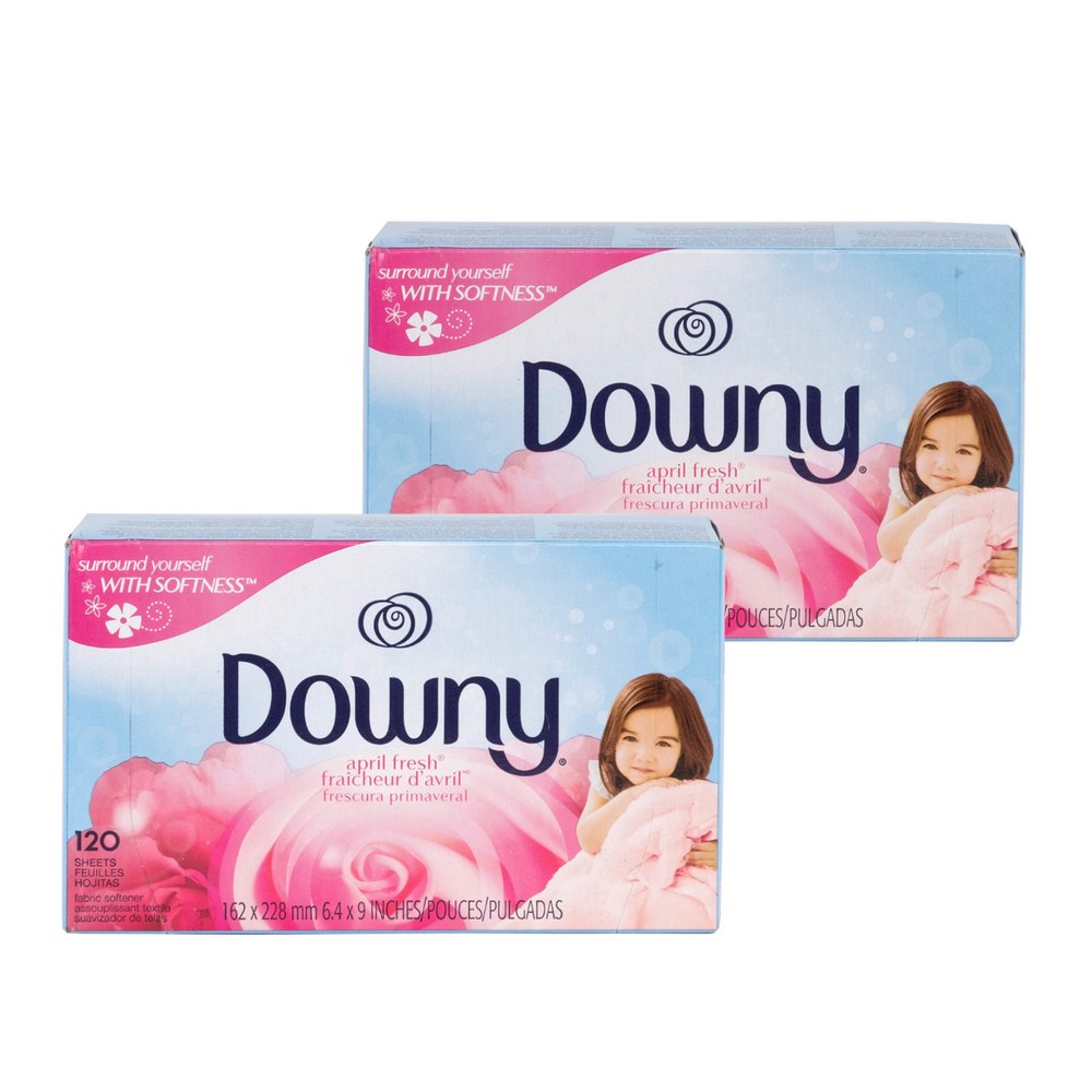 ダウニードライヤードライシートエイプリルフレッシュ本品120枚120個入り2個