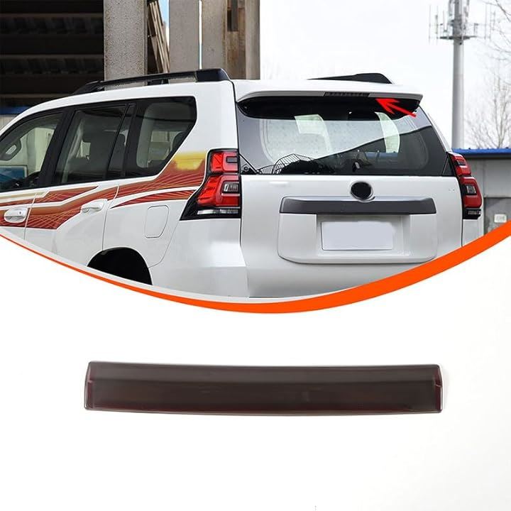 ランドクルーザー プラド 150系 2010～2023に適用 ブレーキランプカバー ブレーキライト ブレーキライトフレーム スモークカラー ABS素材 取付簡単 貼付タイプ 装飾フレーム