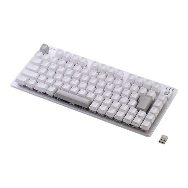 V custom VK520L 75％ワイヤレスメカニカルゲーミングキーボード/ホワイト TK-VK520LWH