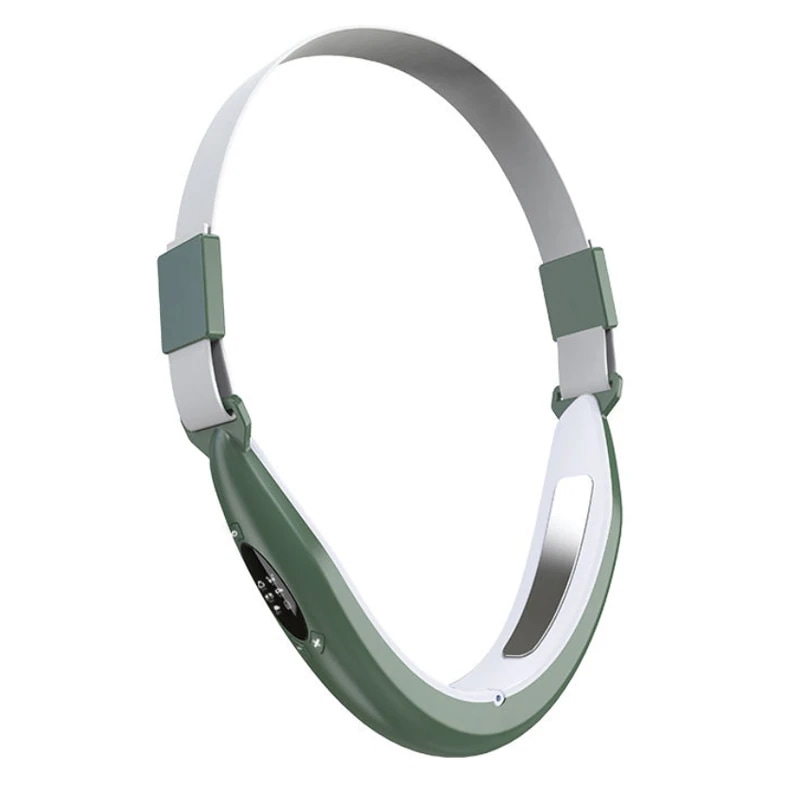 美顔器 小顔ベルト 小顔美顔器 温熱ケア 光エステ リフトアップ フェイスケア ハンズフリー V顔 小顔 二重あご たるみ解消 自宅エステ ボタン操作 USB充電式 5モード 8段階振動 男女兼用