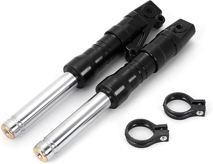 ホンダ 用 ディオ フロント フォーク 27mm ディスク ブレーキ 左右 SET ライブ ZX DIO AF18/AF27/AF28/AF35/AF34 HONDA 社外品(ブラック)