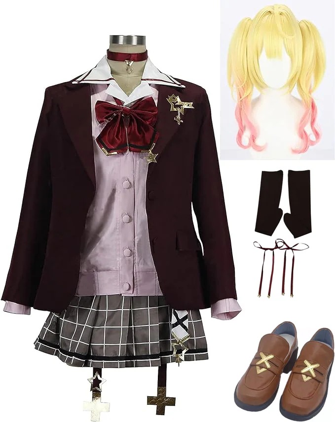 大人気星川サラ ほしかわ サラ 星くず コスプレ衣装 演出服 舞台装 文化祭 ハロウイーン パーティー 変装 仮装 夏祭り 学園祭