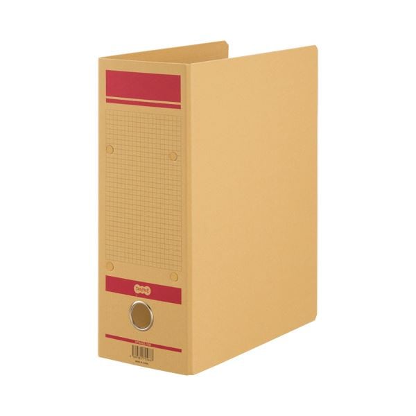 TANOSEE保存用ファイルN(片開き) A4タテ 1000枚収容 100mmとじ 赤 1セット(12冊) 11,494円