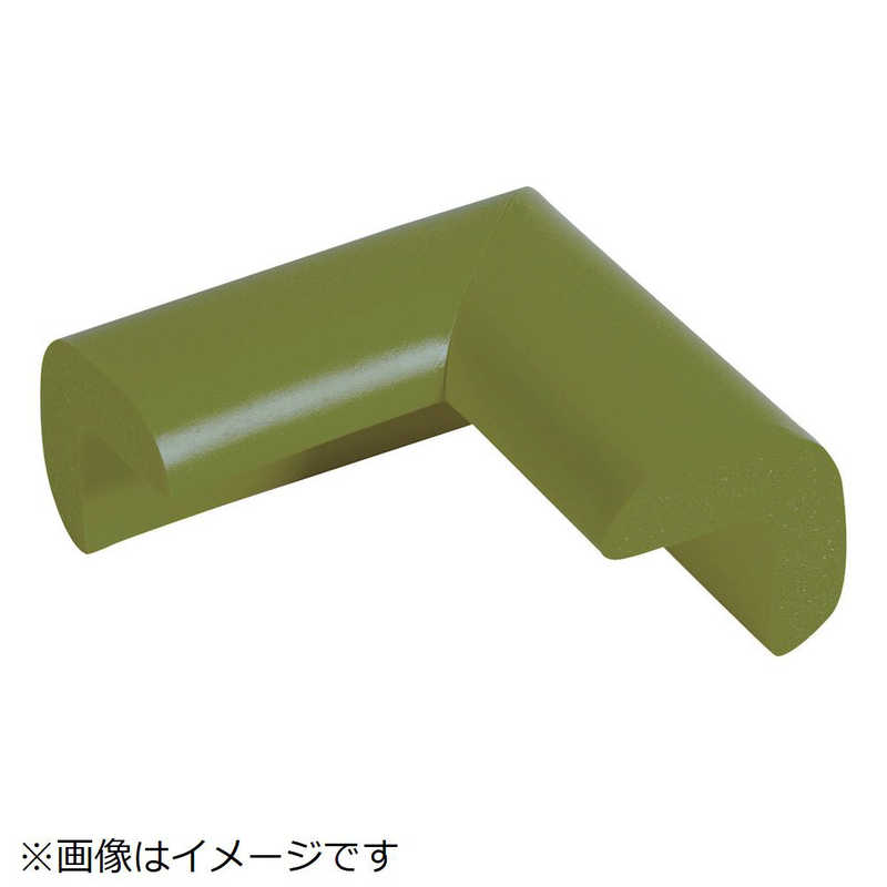 トラスコ中山 TRUSCO 安心クッション コーナー用 大 30個入り オリーブドラブ T30AC-139