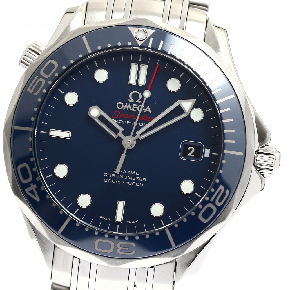 オメガ OMEGA 212.30.41.20.03.001 シーマスター300 デイト コーアクシャル 自動巻き メンズ _877576【中古】 214,100円