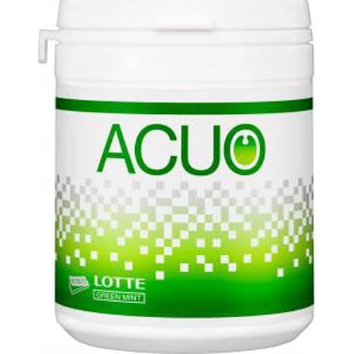 ロッテ ACUO(アクオ) グリーンミント ファミリーボトル 137g×6個入