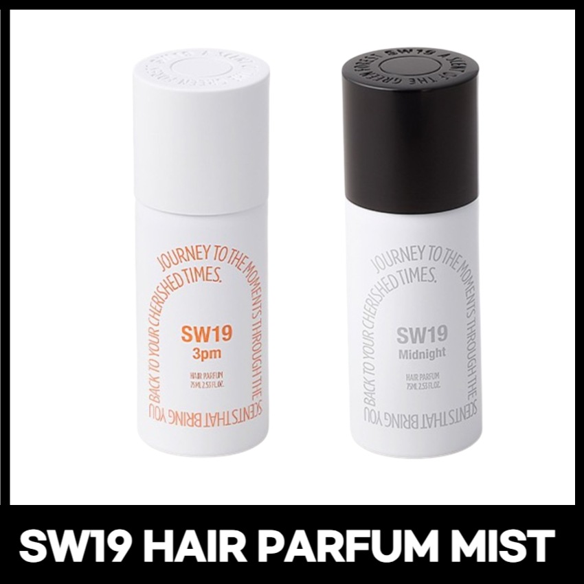 [SW19] ヘアパフュームミスト75ml 2種択1 / 3PM / MIDNIGHT +Free Gift (マスクパック) 5,581円