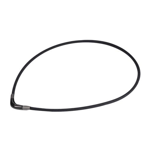 【羽生結弦選手愛用商品】 PHITEN(ファイテン) チタン ネックレス RAKUWAネック メタックス チョッパーモデル ブラック 50CM