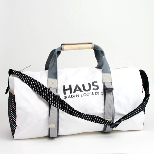 GOLDEN GOOSE HAUS SPORT 2WAY スポーツバッグ ボストンバッグ ホワイト H28NA774 A1