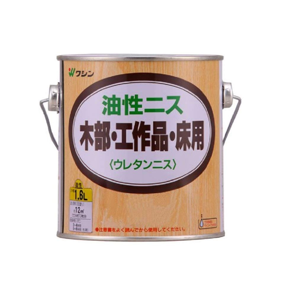 和信ペイント 油性ニス 高耐久・木質感生かした高級仕上げ ローズ 1.6L