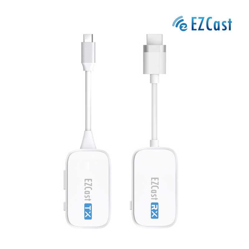 プリンストン　ワイヤレスHDMIワイヤレスUSB-C to HDMI EZCastPocket ホワイト　EZCASTPOCKET-C1R1