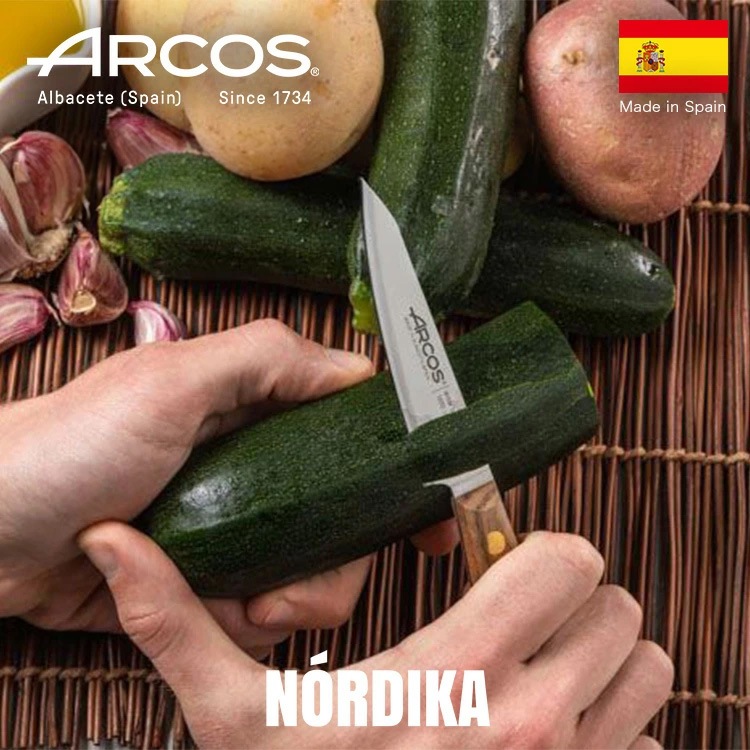 爆買 (正規品) ARCOSノルディカ ペアリングナイフ 100mm 食洗機対応 万能ナイフ