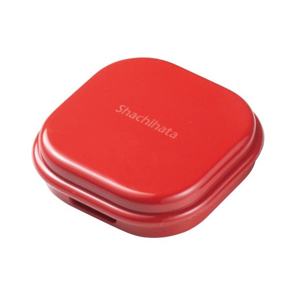 (まとめ) シヤチハタ 速乾シヤチハタ 朱肉コンパクトタイプ 30号 赤 MQC-30-2 1個 (×20セット) 8,723円