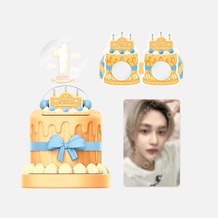 (未開封新品) （1周年）ライズ 1ST ANNIVERSARY PARTY CAKE SETアントン