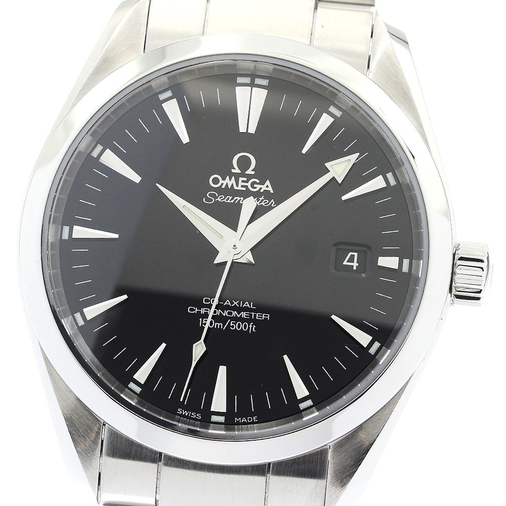 オメガ OMEGA 2503.50 シーマスター アクアテラ コーアクシャル 自動巻き メンズ 美品 _877446【中古】