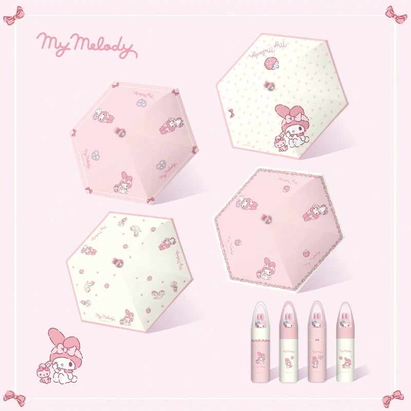 サンリオ日伞ポケット傘 傘 女の子 日焼け止め UVカット 超軽量 持ち運び カプセル傘 女性 26,779円