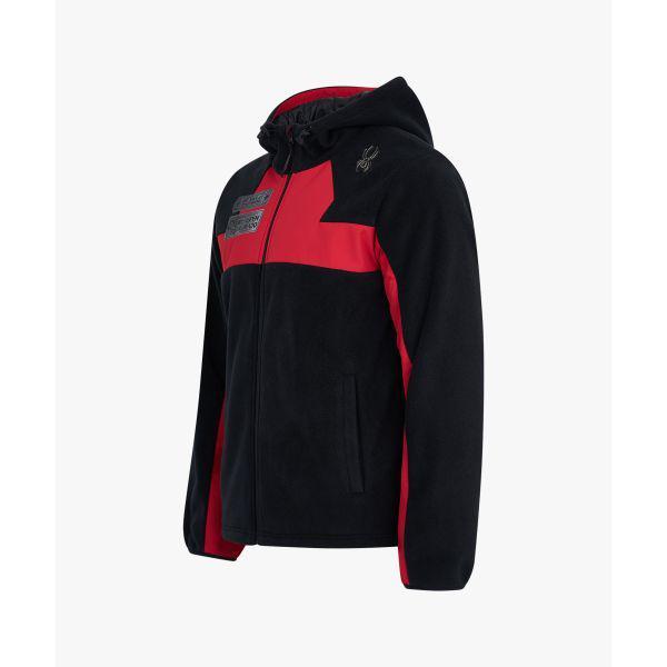 男性パトロールフリースフードジップアップSPKWCNFT304MRED 3630824
