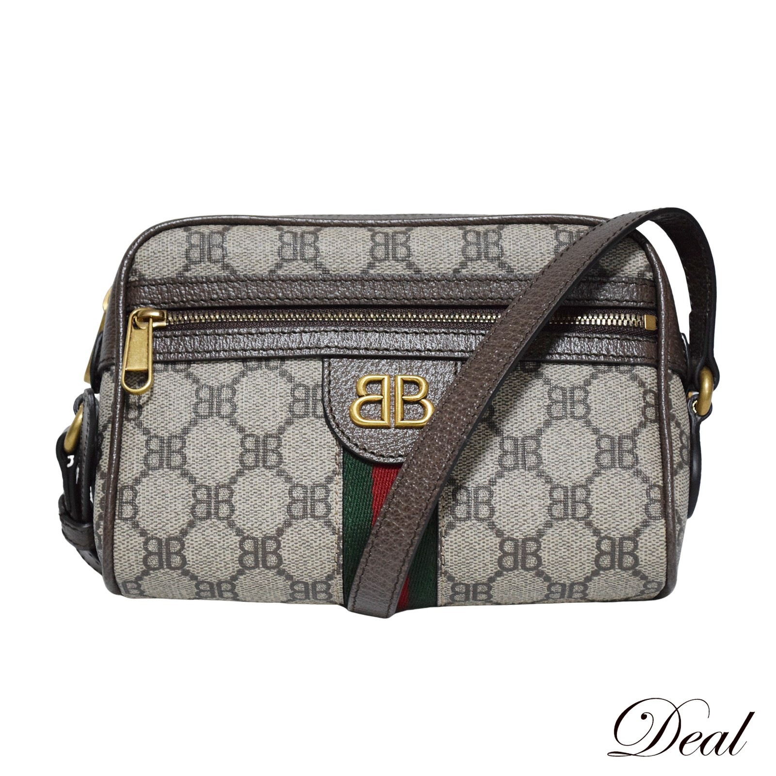 SALE バレンシアガ グッチ ザハッカープロジェクト カメラバッグ 680128 ベージュ レディース ショルダーバッグ