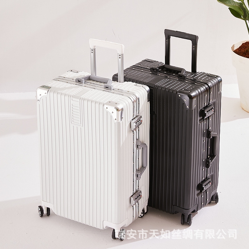 【速達!】20アルミフレームキャリーケース超大容量26男女ユニバーサルホイールサイズトラベルパスケース