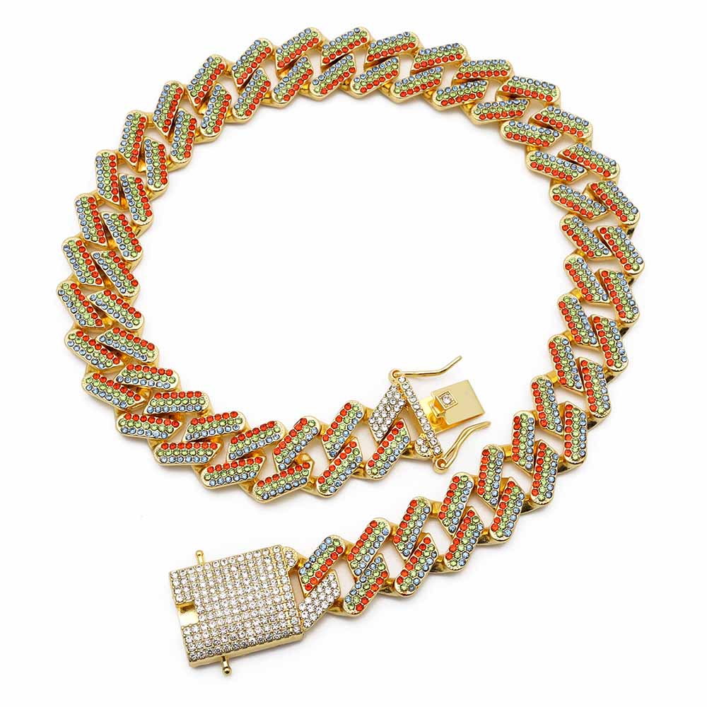 喜平チェーンネックレス パヴェ [n530] 9,900円