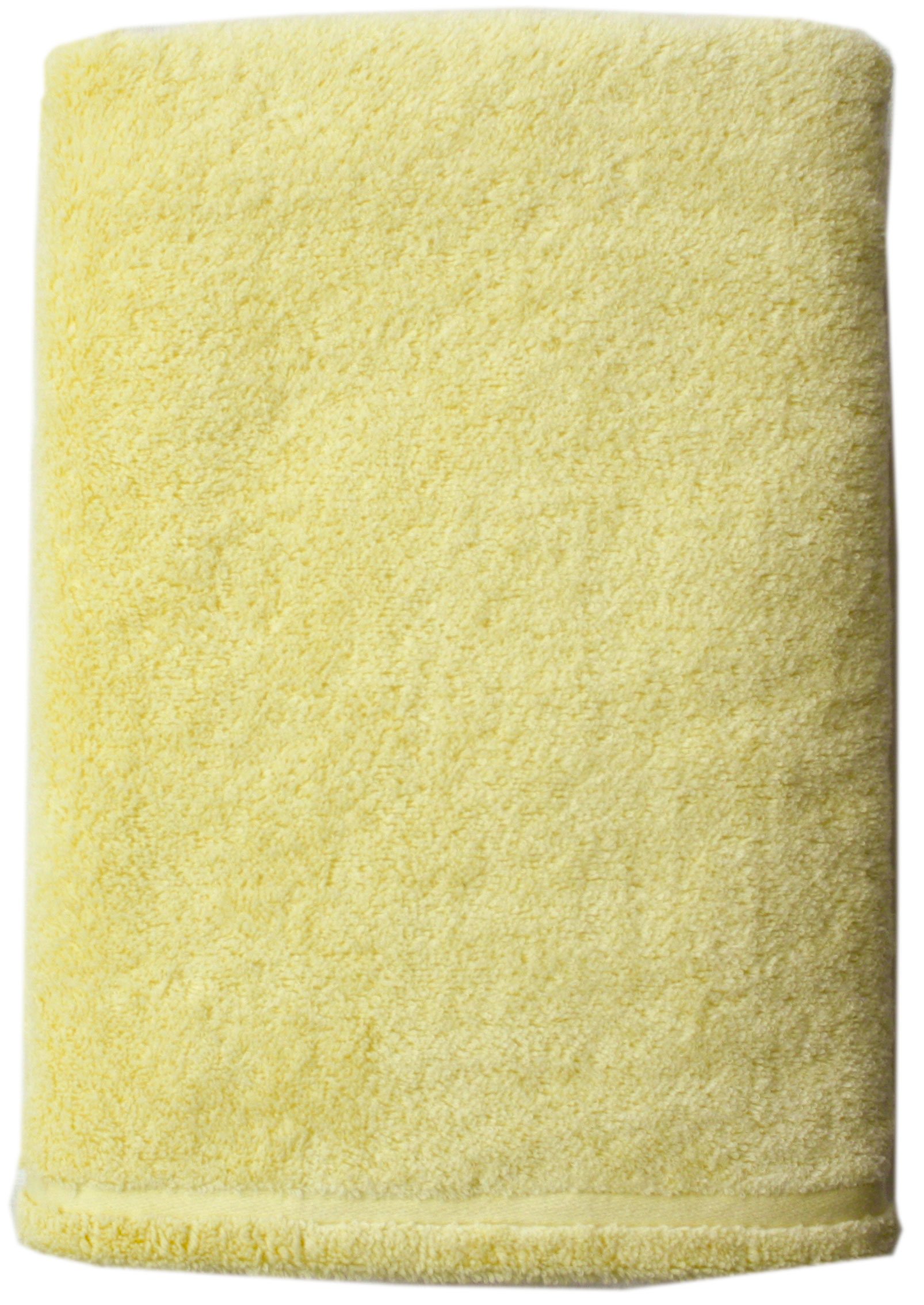 オーガニックカラーソリッド5 バスタオル No.4 イエロー 26372 150104