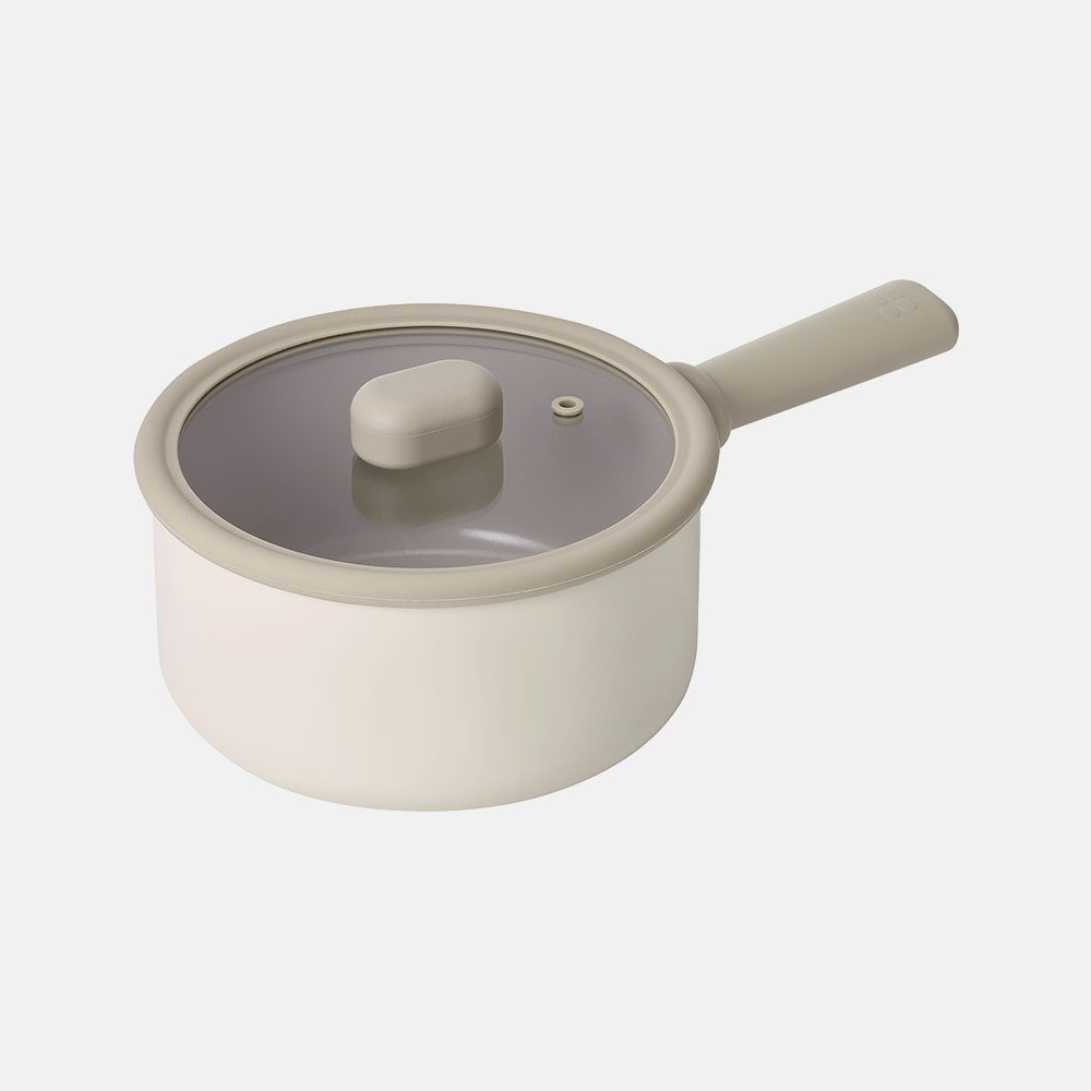 CHOUCHOU ノンスティック IH フルインダクションポット ソースパン 18cm