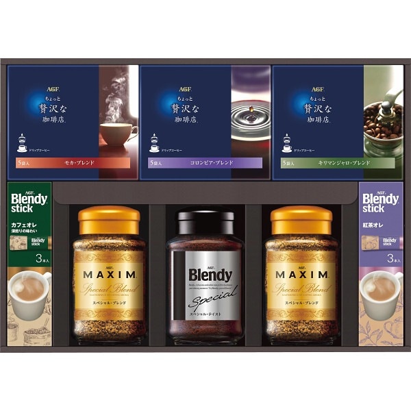 AGF ドリップ&インスタントコーヒー ギフト MQZ-50A メーカー直送