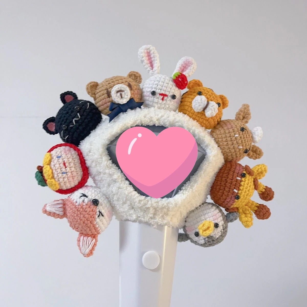 super junior 編み 飾り 応援棒 保護カバー 3