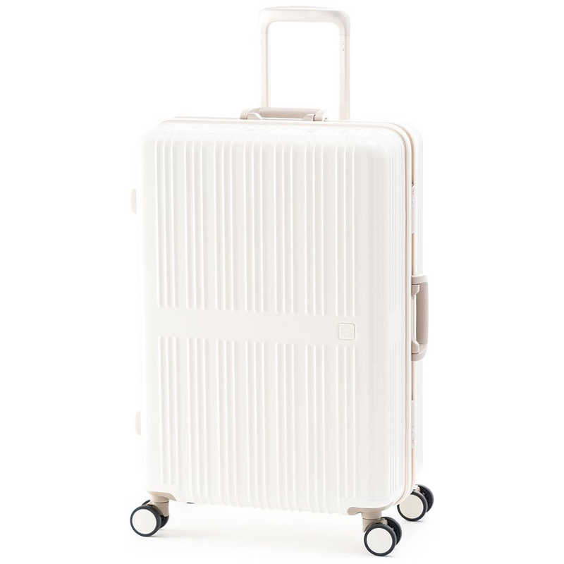 A.L.I　ハードハードキャリー Dream Light フレームタイプ クリームホワイト [TSAロック搭載 /64L /3泊～5泊] 超軽量 再生PET生地 極静音キャスター　ALI-099-24