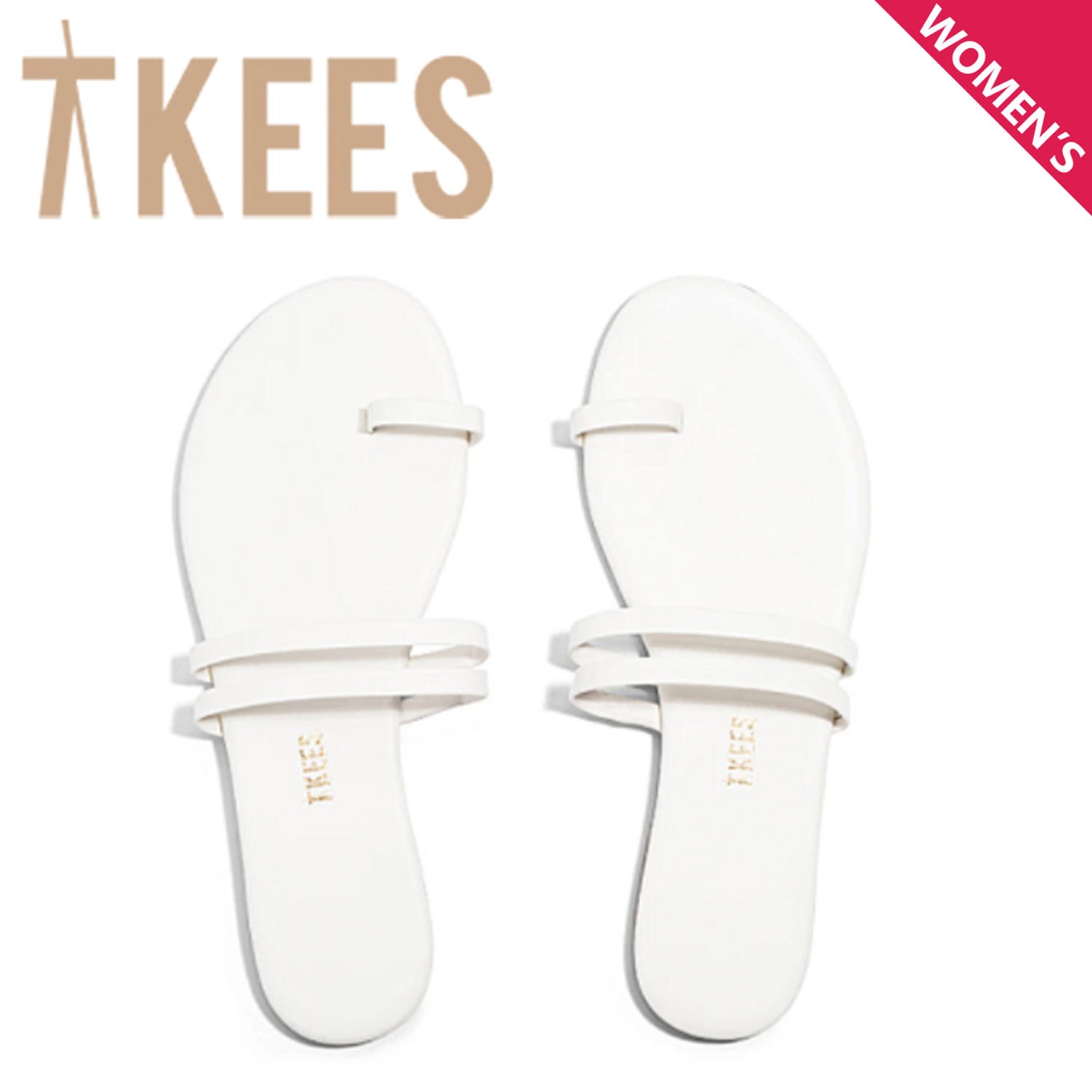 訳あり ビーチサンダル リア レディース オフ ホワイト 返品不可