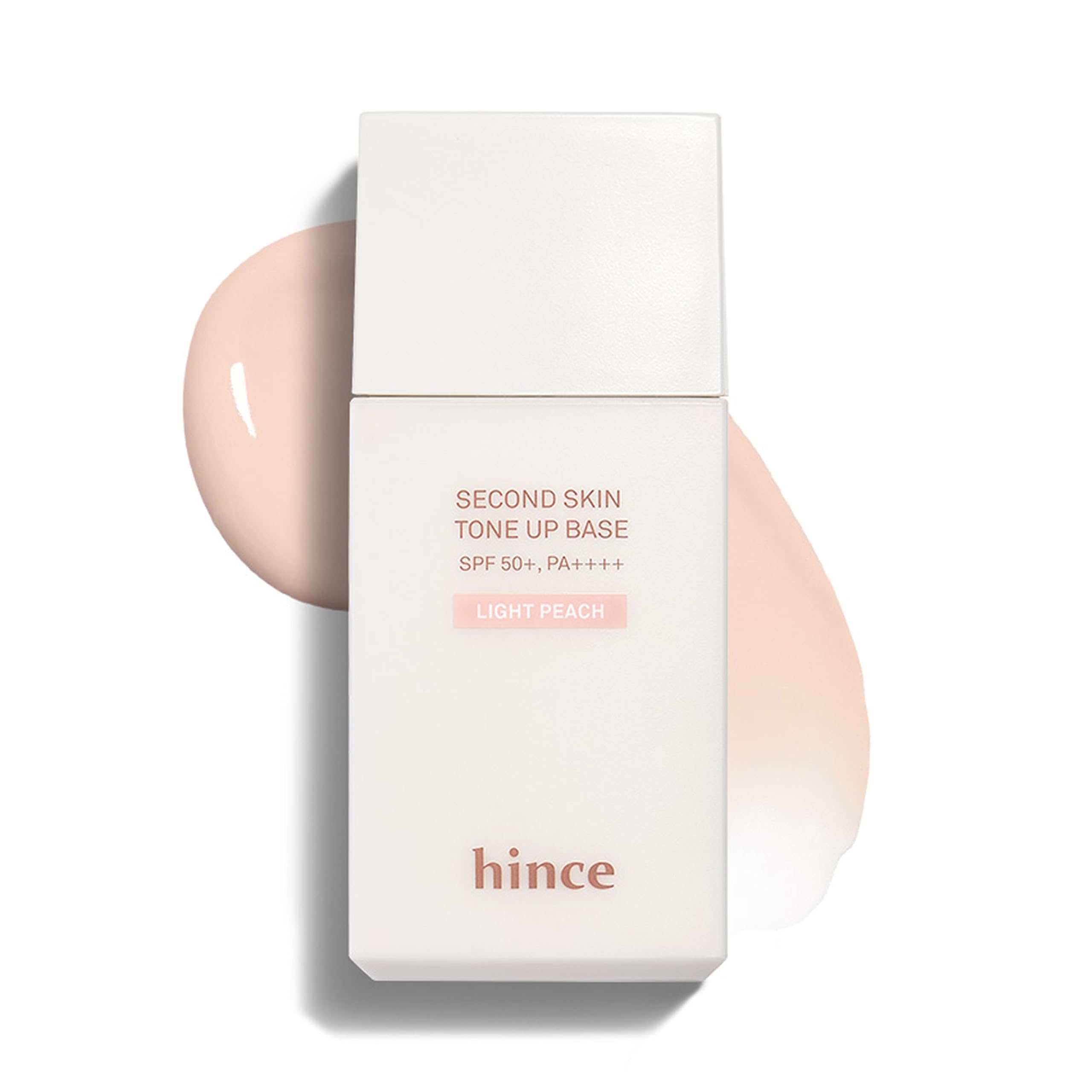 hince Second Skin Tone Up Base (Light Peach) [正規品]