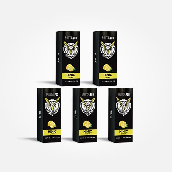 HiNIC META POD交換用カートリッジLemon 5本パック