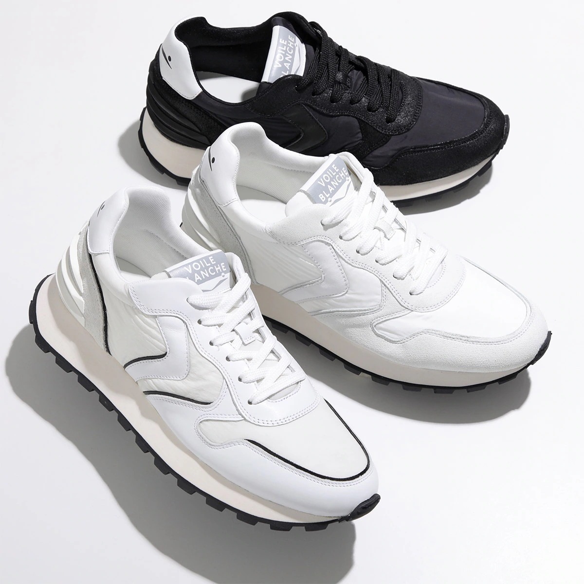 VOILE BLANCHE ボイルブランシェ スニーカー PARIS POWER パリス パワー 2019275 メンズ ローカット レザー 靴 カラー3色
