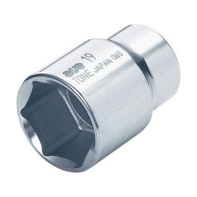 他サイト： ＴＯＮＥ 3S-16 ソケット ６角 対辺寸法１６ｍｍ 全長２９ｍｍ3S16 122-3208 前田金属工業の商品画像