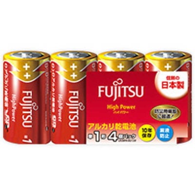 他サイト： FDK LR20FH(4S) アルカリ乾電池単1形 4本パック LR20FH4Sの商品画像