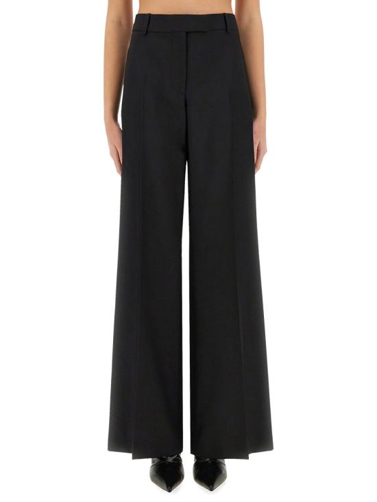 ALEXANDER MCQUEEN Women Straight Pants 818196 QJAEK1000 BLACK