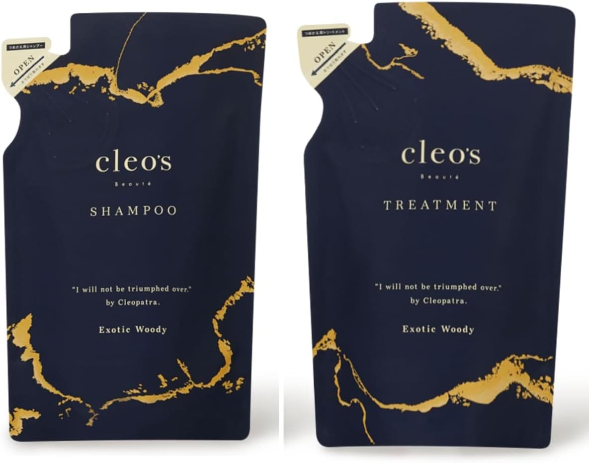 Cleos Beaute クレオズボーテ詰め替え シャンプートリートメントセットリフィル300ml 人気 ヘアケア ブリーチ ダメージ しっとり うねり パサつき サラ髪 スペシャルケア クレオズ ア