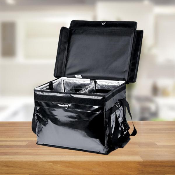 断熱フードデリバリーバックパック キャンプ用食料品アウトドア用 ブラケットなし