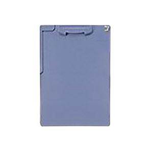 （まとめ） ライオン事務器クリップボード A4タテ ブルー CS-220N A4-E 1枚 (×10セット)