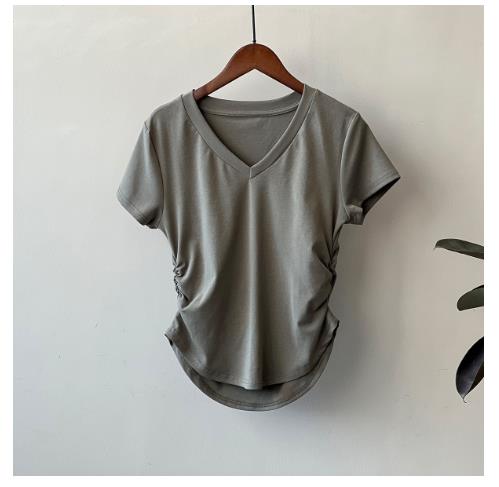 シンプルなソリッドカラーボウレースノースリーブシャツ夏の新しい2022ワイルドカジュアルメスシャツ