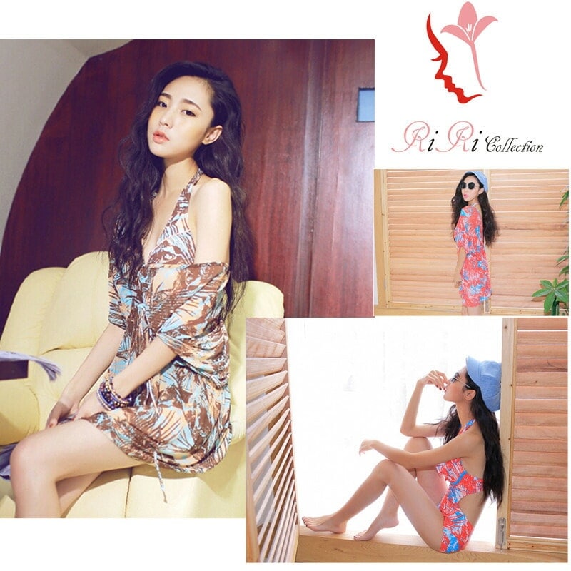 新作-f004 水着 パレオ ラウンドタオル バンドゥビキニ タンキニ水着 ラッシュガード 体型カバー水着 美胸BRA 大きいサイズ S-XL