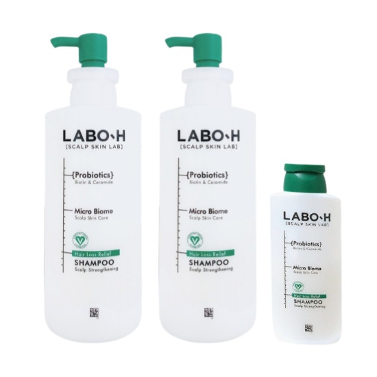 抜け毛ケア頭皮強化シャンプー 400mL x 2ea+125mL