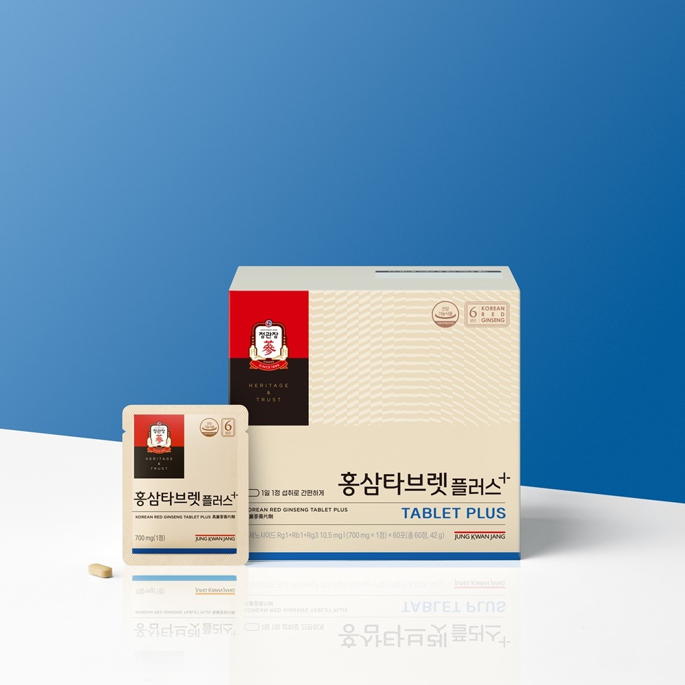 正官庄 紅参タブレットプラス 700mg 60錠