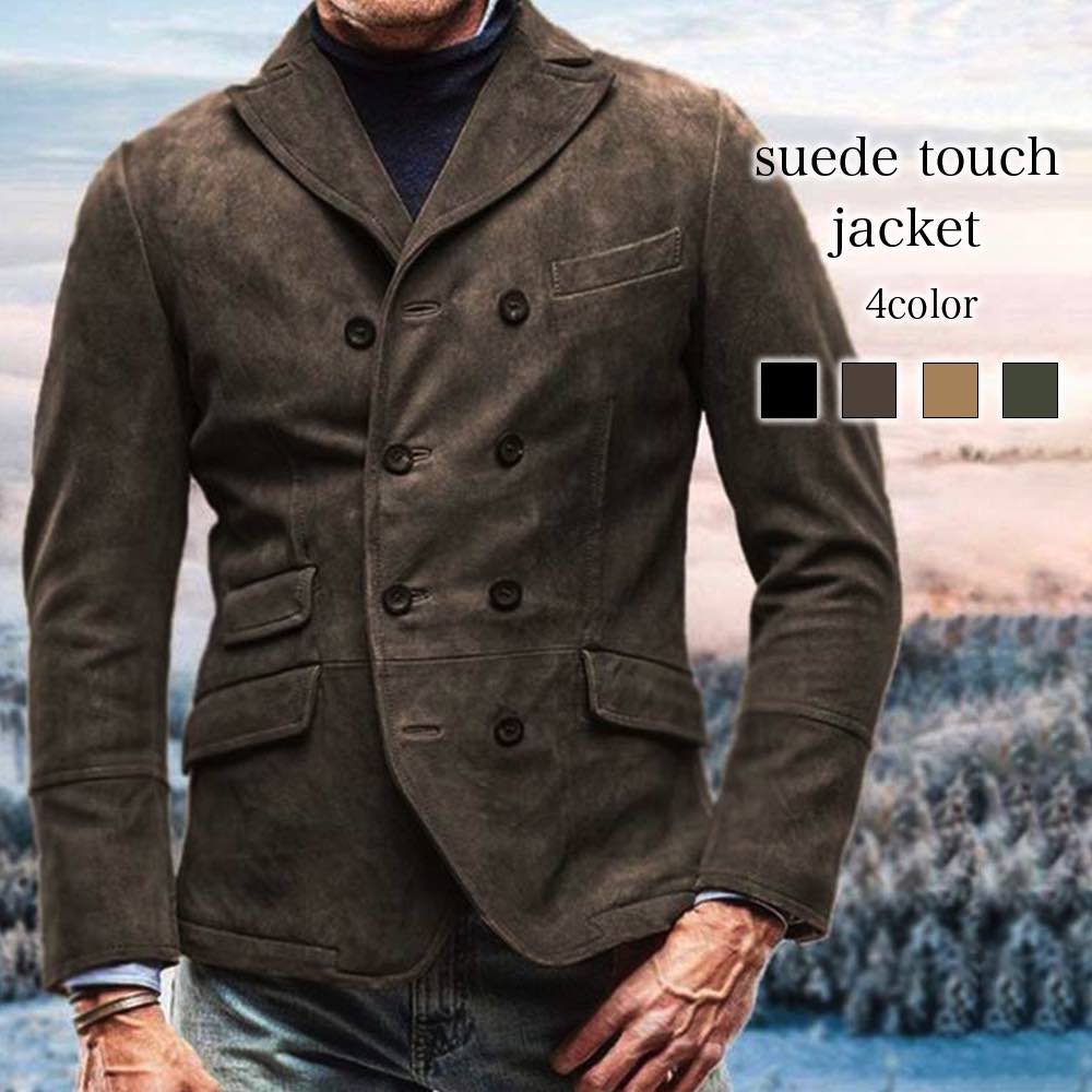 テーラードジャケット メンズ スエードタッチジャケット 中綿 30代 厚手 チェック コーデュロイ テーラード 春 おしゃれ カジュアル 白 Tシャツ セール ステンカラー スーツ ブルゾン 秋 テー