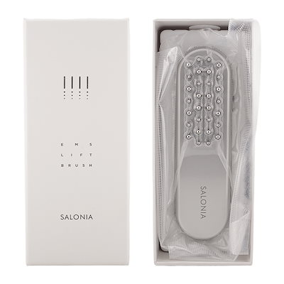 Qoo10] SALONIA サロニア EMSリフトブラシ 美顔器 フ : 美容
