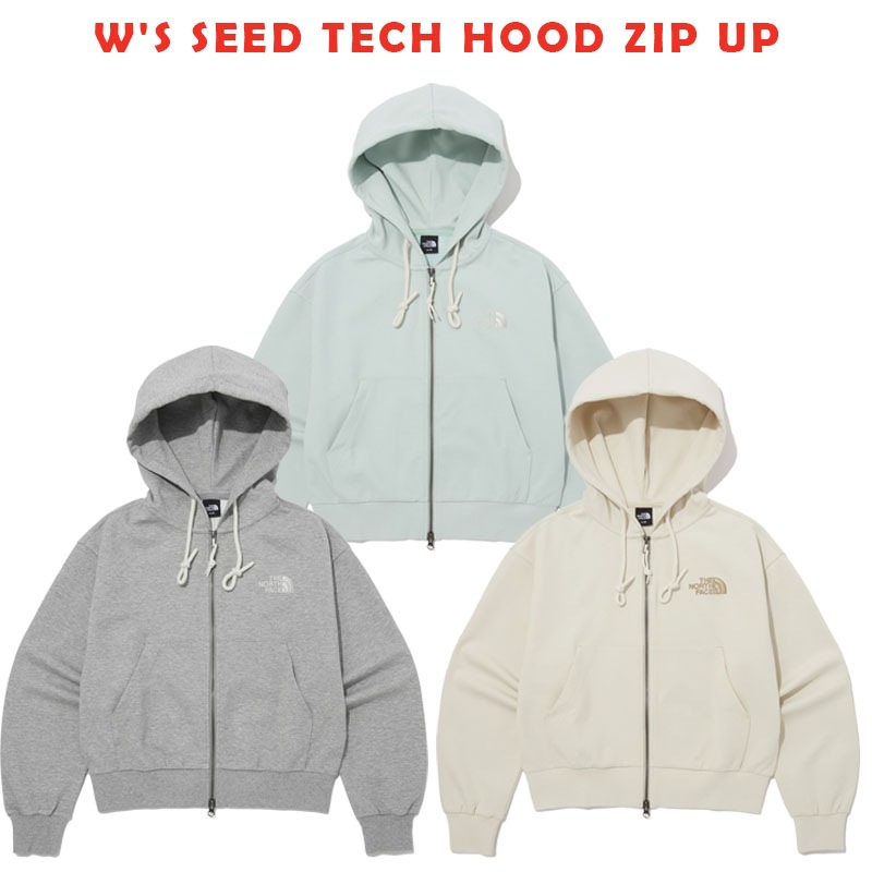 韓国正規品保証 関税負担なし NJ5JP81A WS SEED TECH HOOD ZIP UPデイリー 基本 着装 男子 女子 人気 韓国 ファッション 男女共用 アウトドア